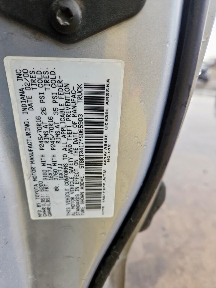2000 TOYOTA TUNDRA