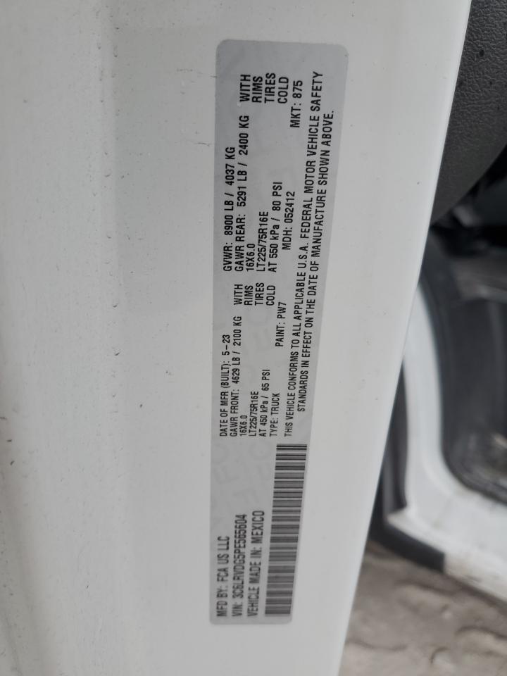 2023 RAM ProMaster 2500