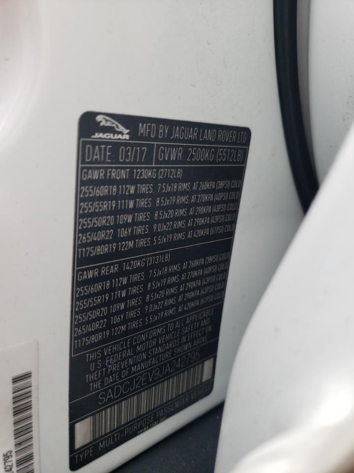 2018 JAGUAR F-Pace