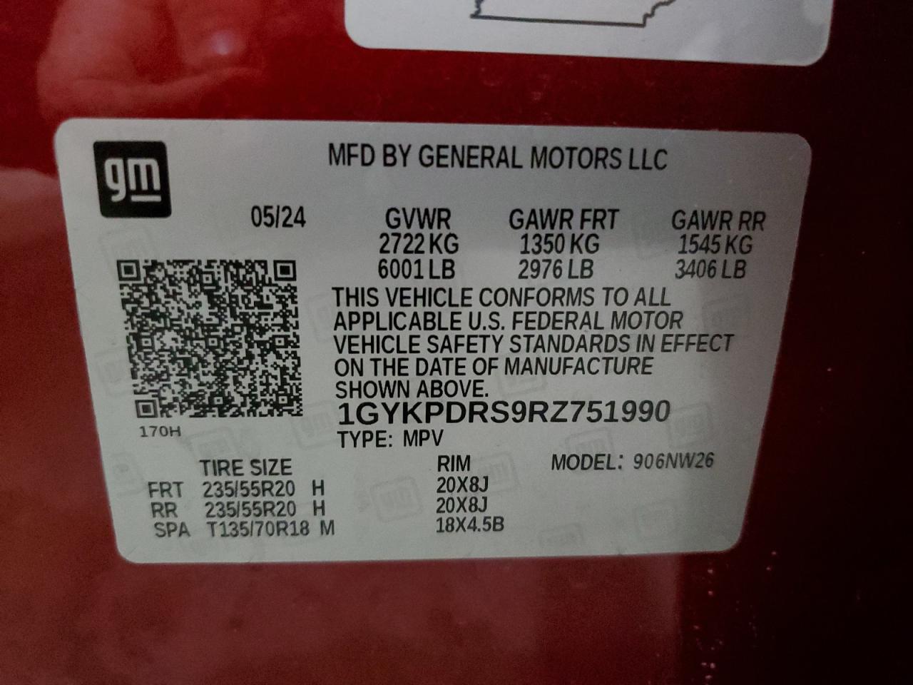2024 CADILLAC XT6