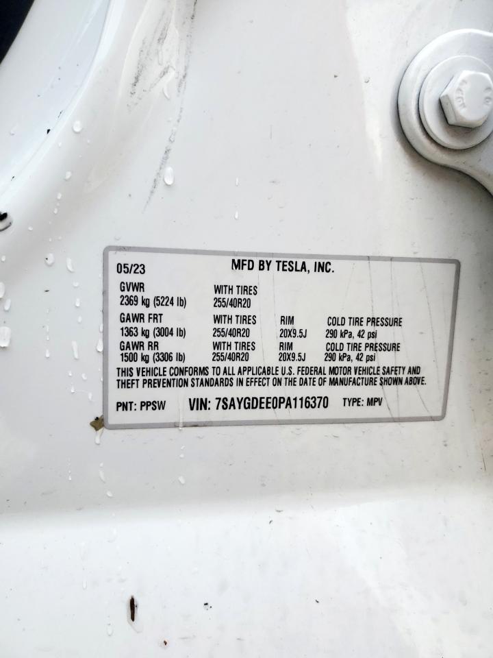 2023 TESLA MODEL Y