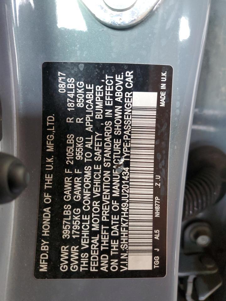 2018 HONDA CIVIC