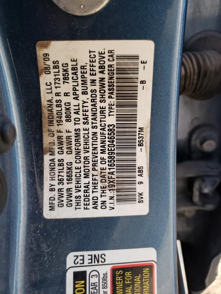2009 HONDA CIVIC
