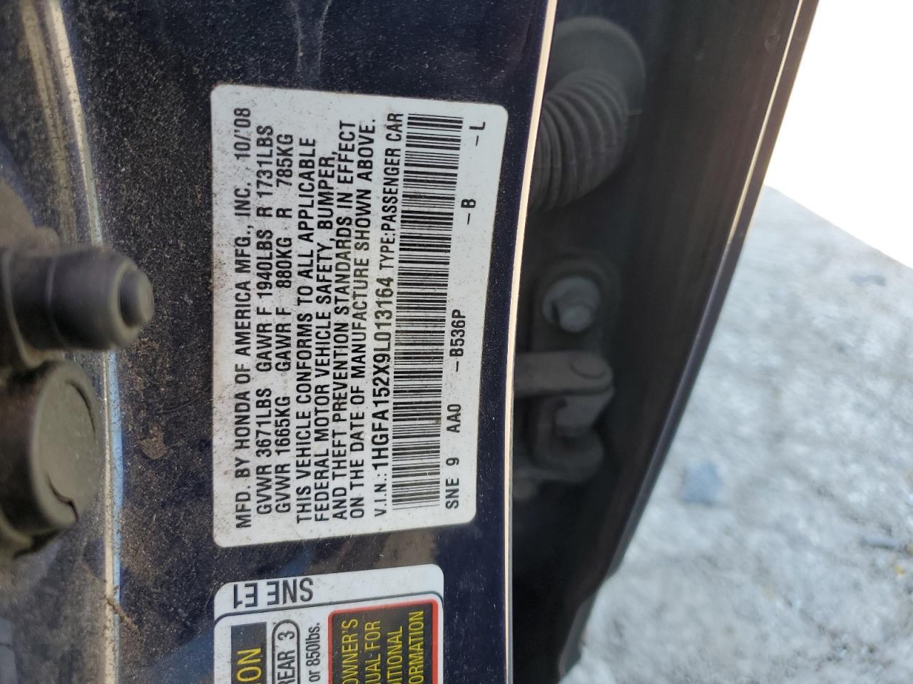 2009 HONDA CIVIC