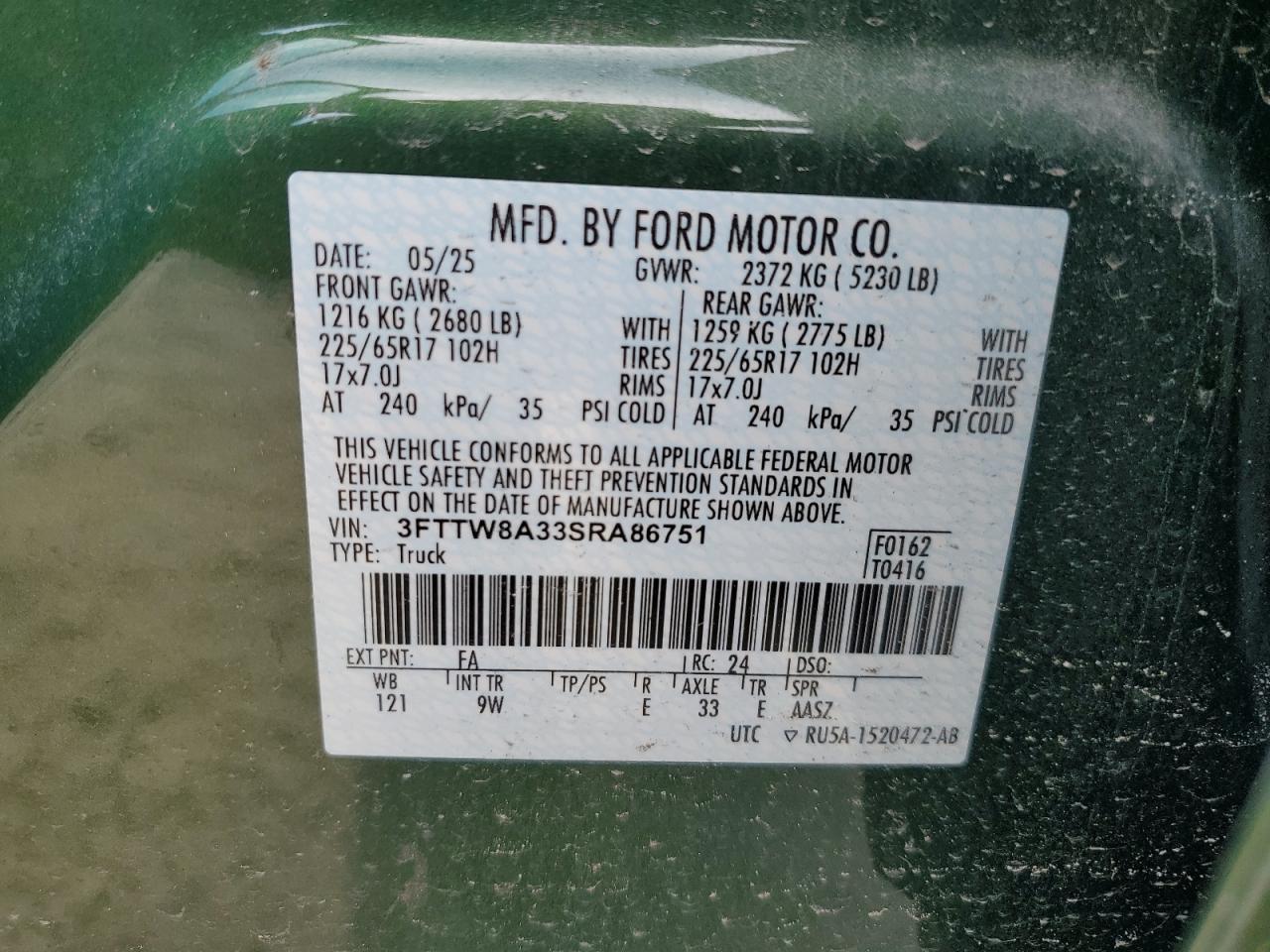 2025 FORD Maverick