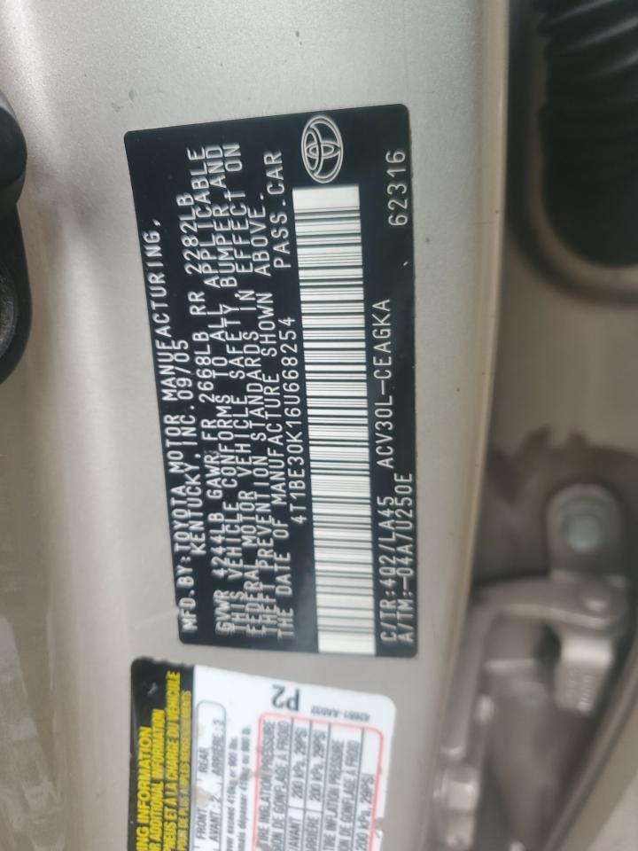 2006 TOYOTA CAMRY