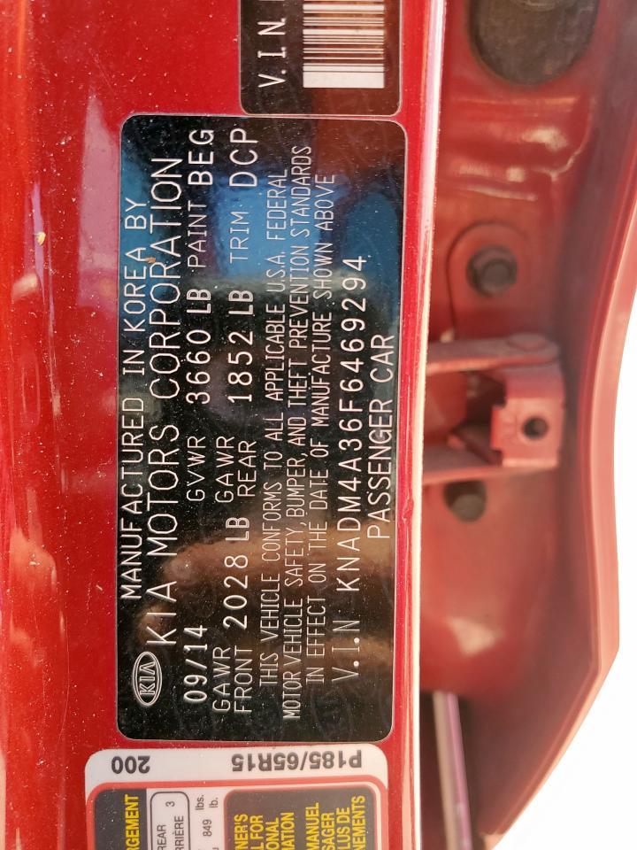 2015 KIA RIO