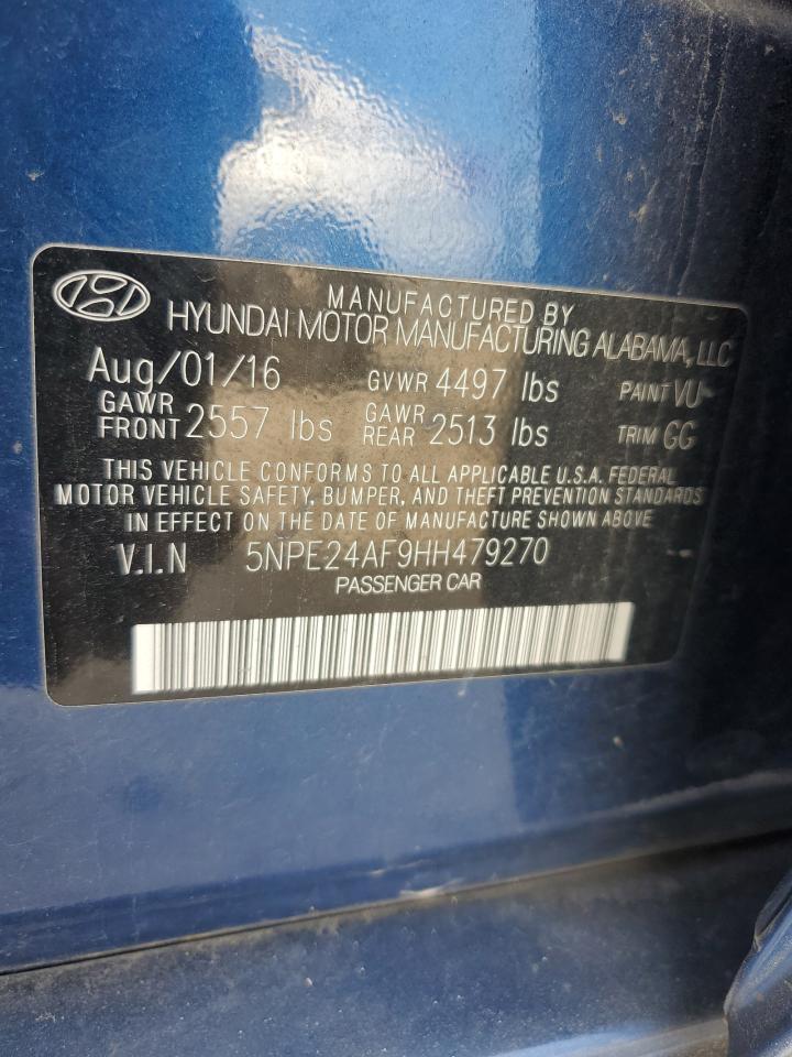 2017 HYUNDAI SONATA
