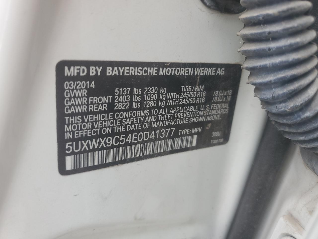 2014 BMW X3