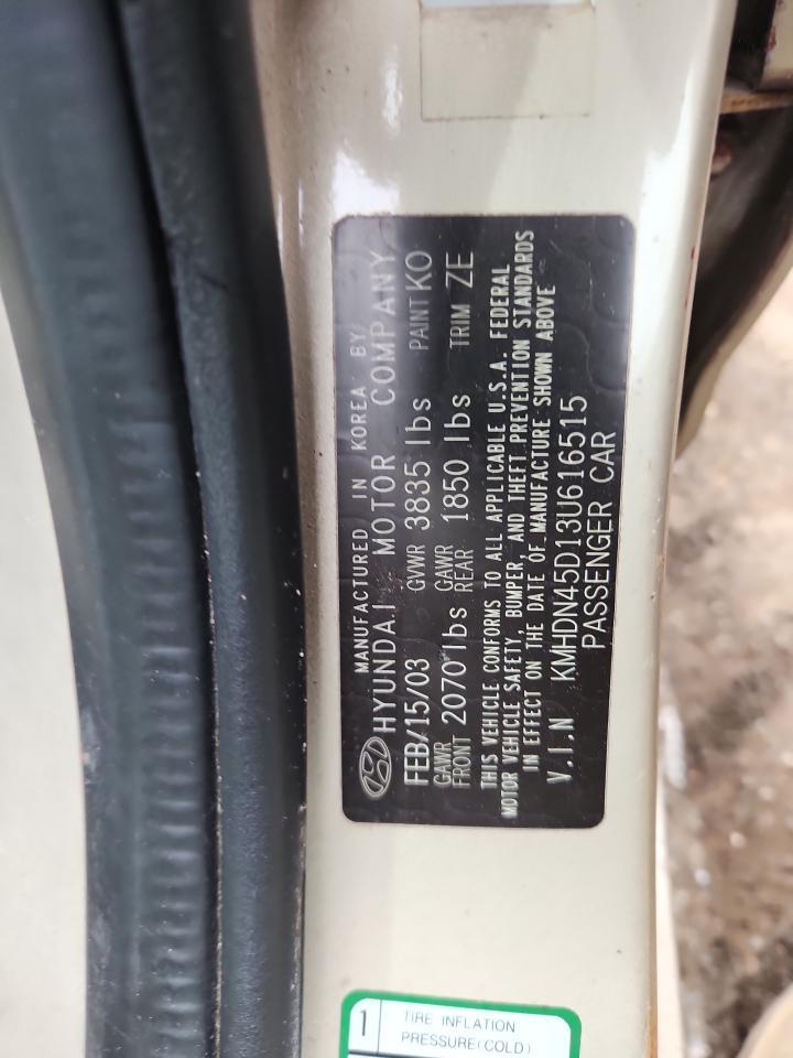 2003 HYUNDAI ELANTRA
