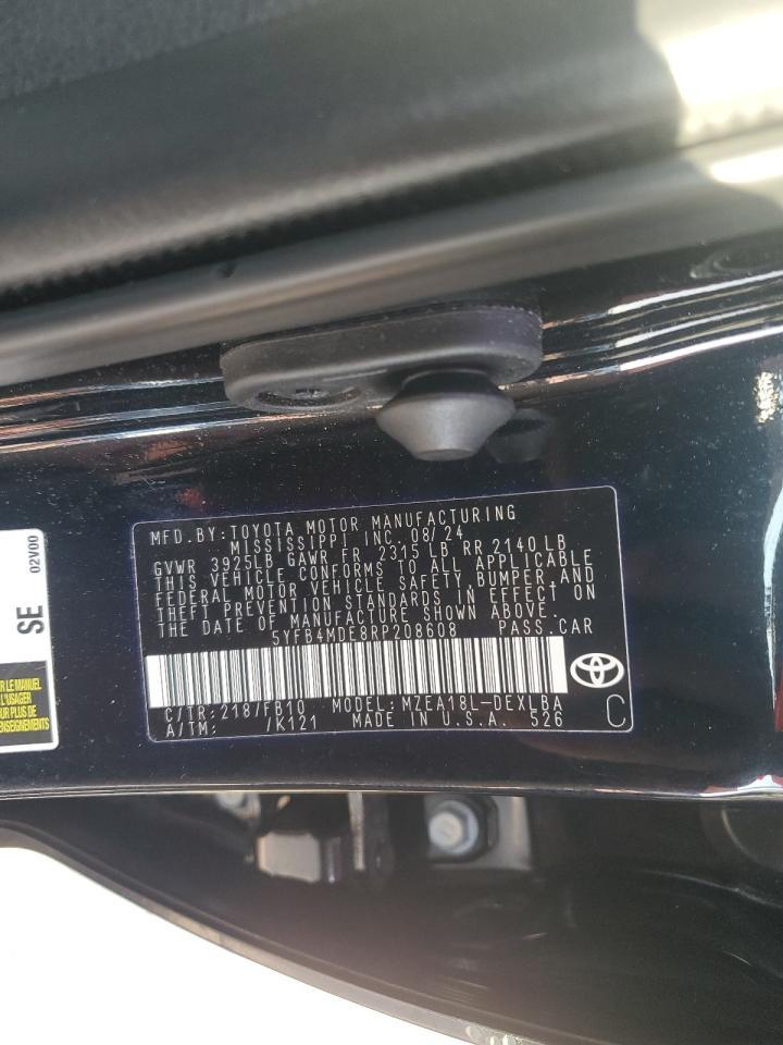2024 TOYOTA COROLLA