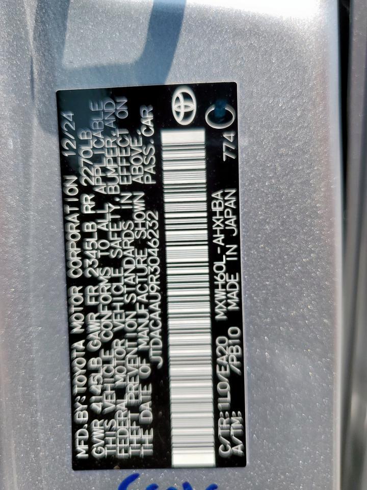2024 TOYOTA PRIUS
