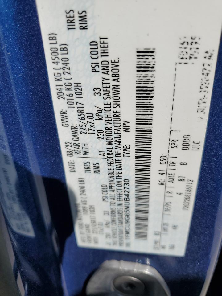 2022 FORD ESCAPE