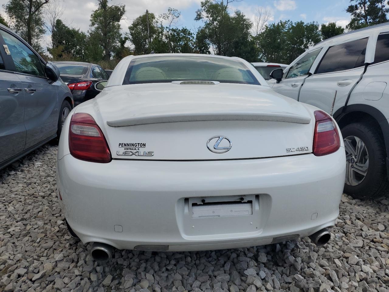 2008 LEXUS SC 430