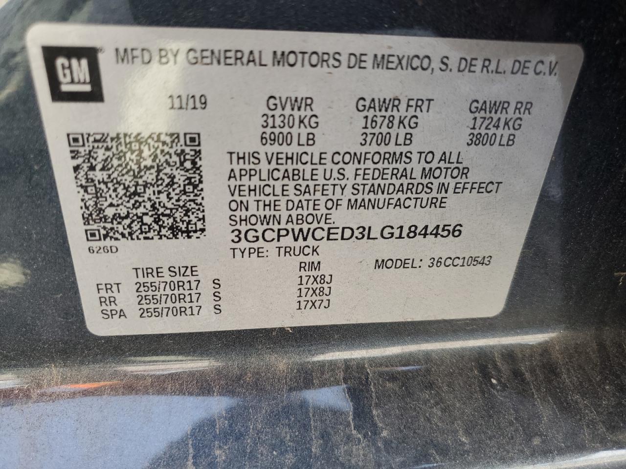2020 CHEVROLET Silverado