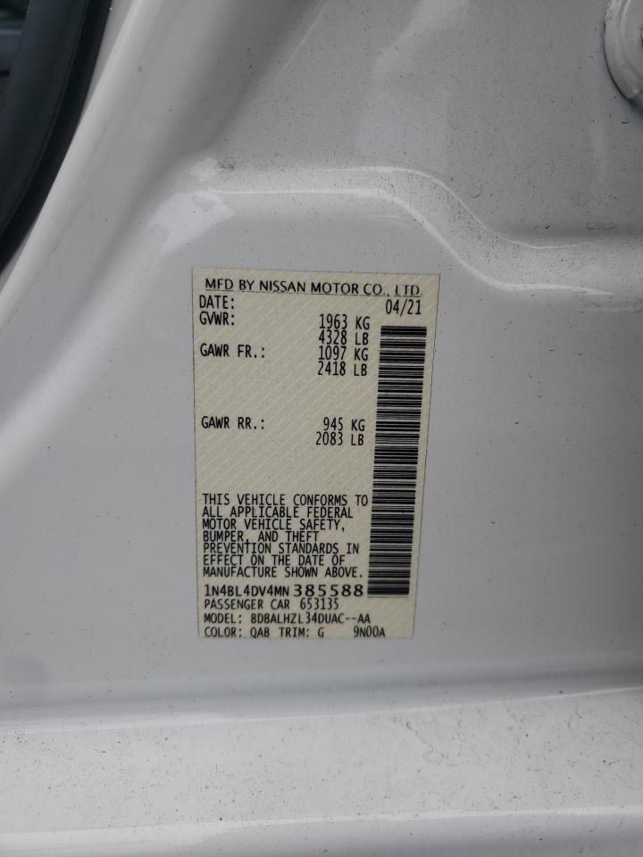 2021 NISSAN ALTIMA