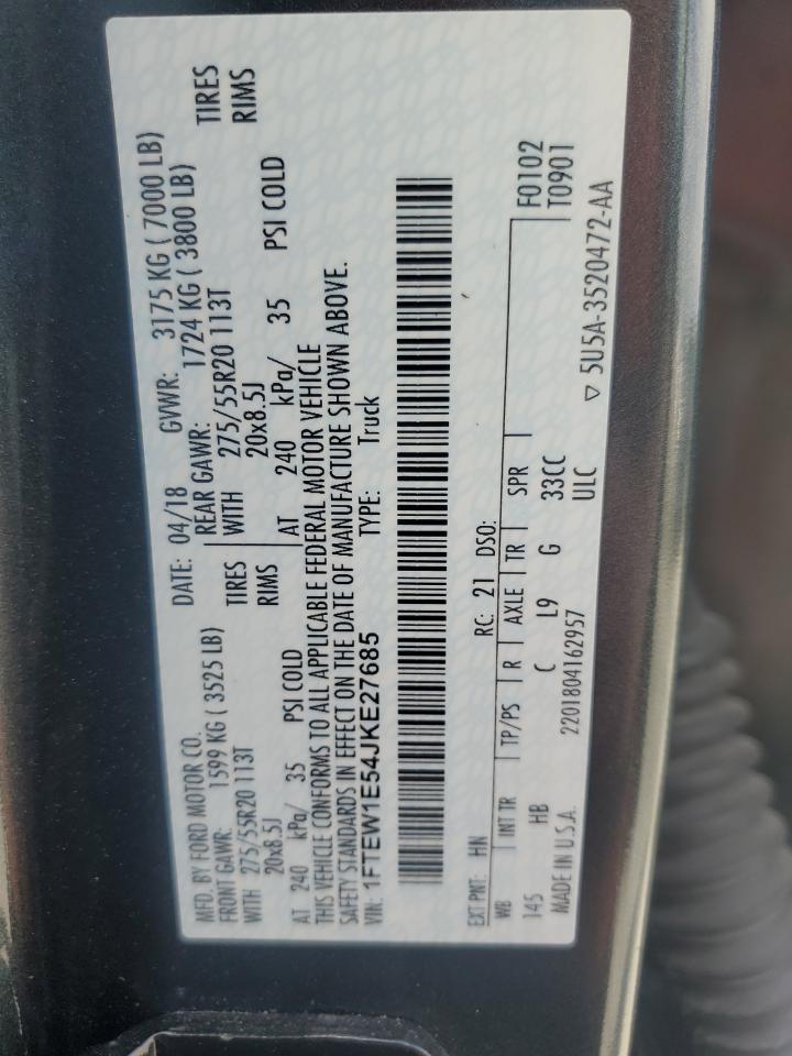 2018 FORD F-150