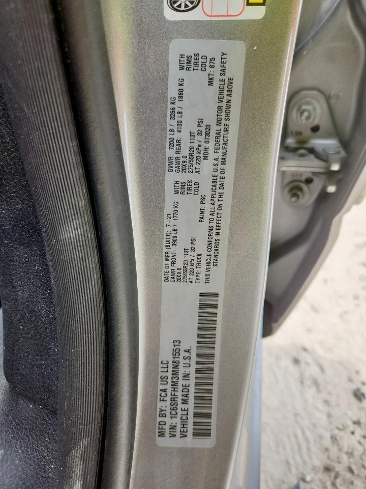 2021 RAM 1500