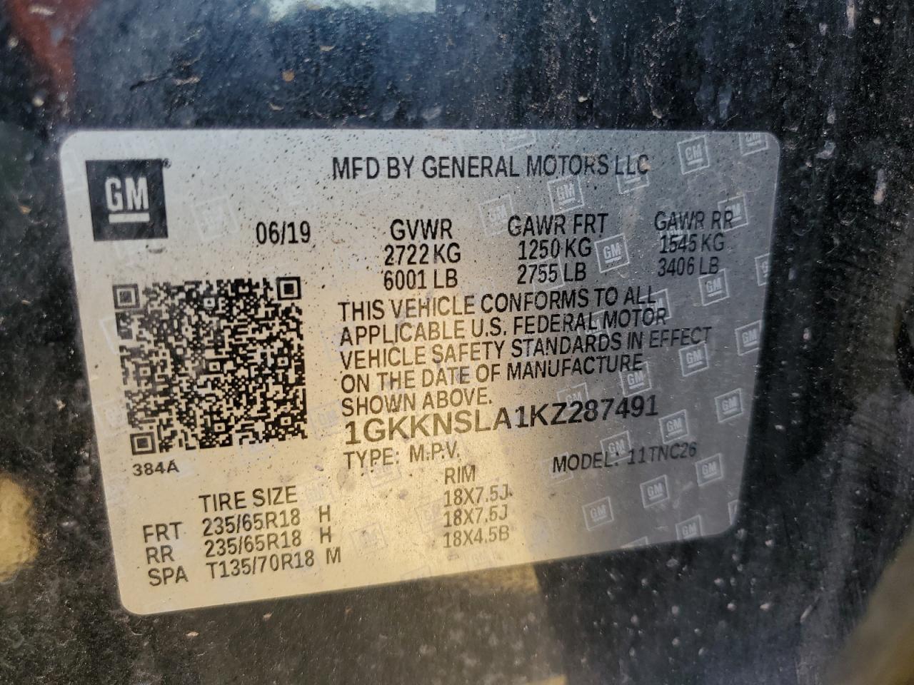 2019 GMC ACADIA