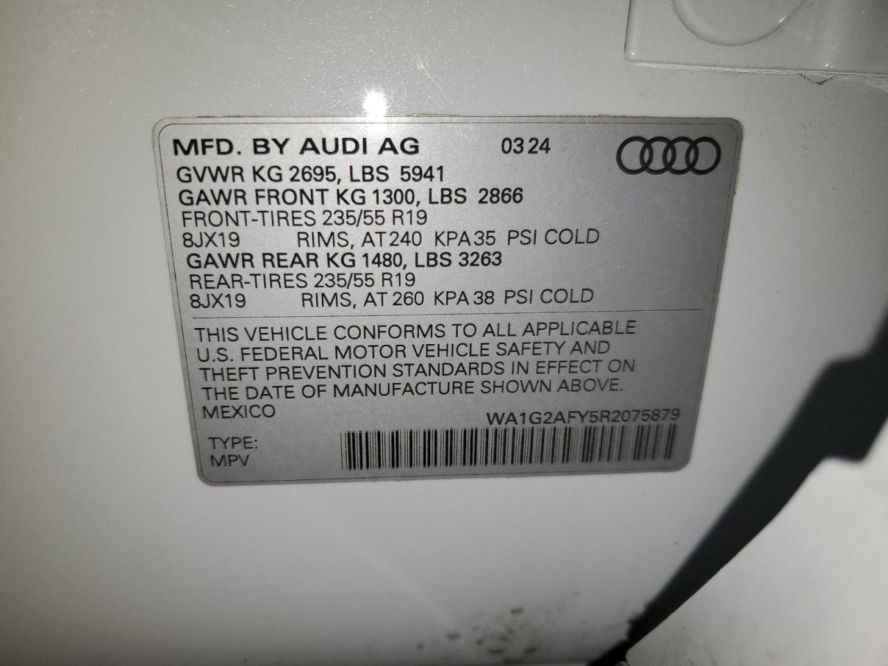 2024 AUDI Q5