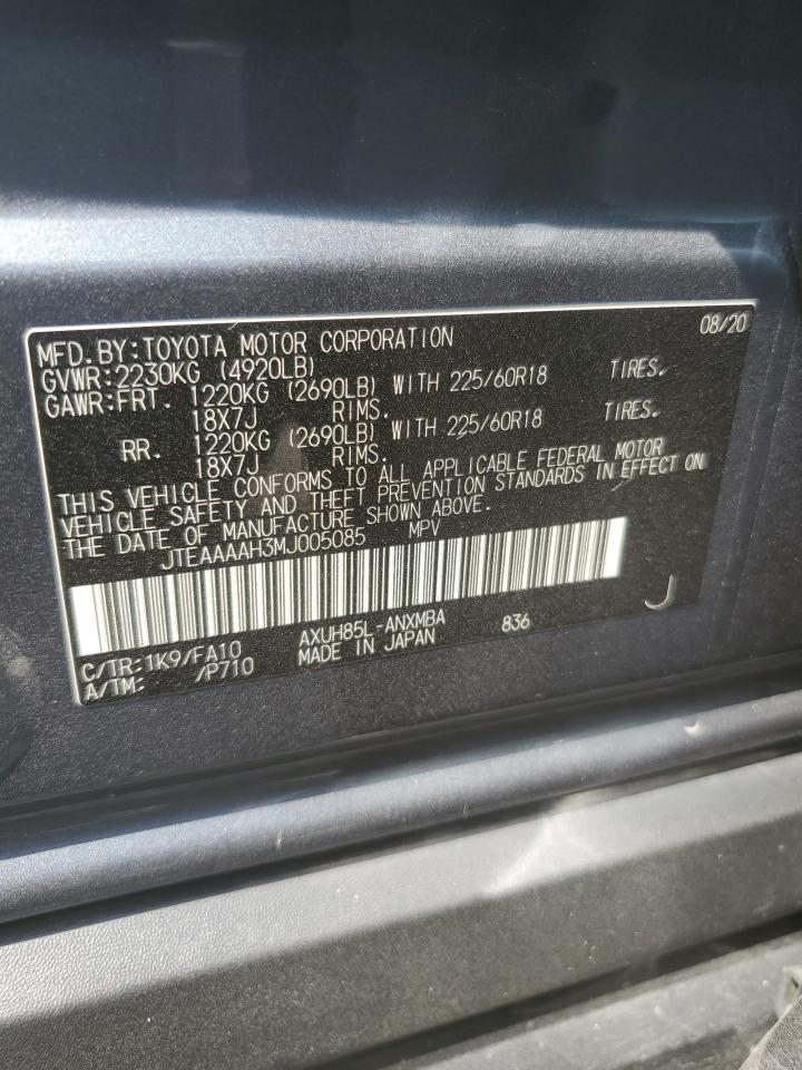 2021 TOYOTA VENZA