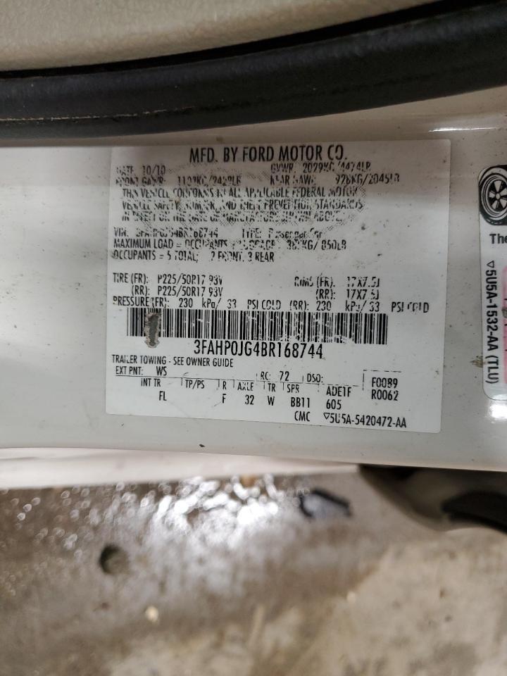 2011 FORD FUSION
