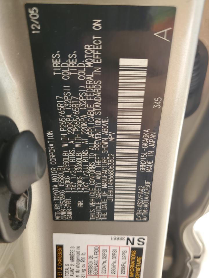 2006 TOYOTA 4Runner