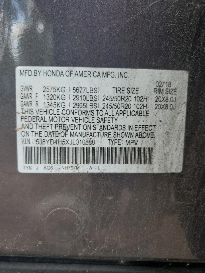 2018 ACURA MDX