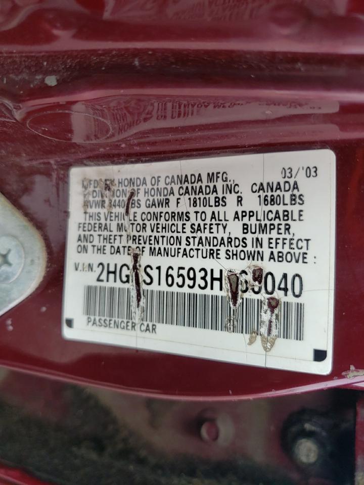 2003 HONDA CIVIC