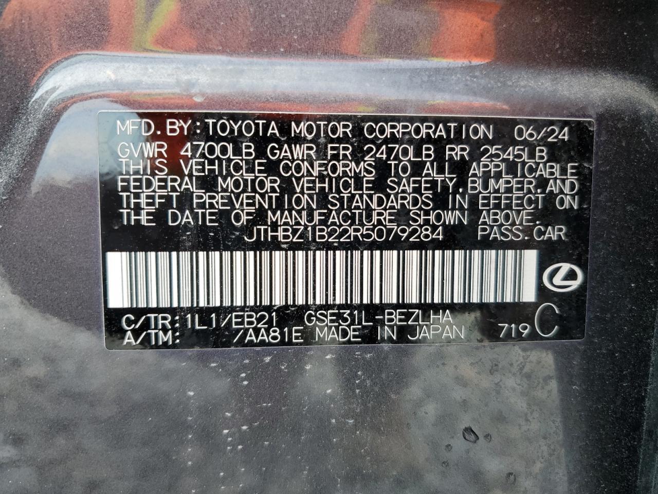 2024 LEXUS Is