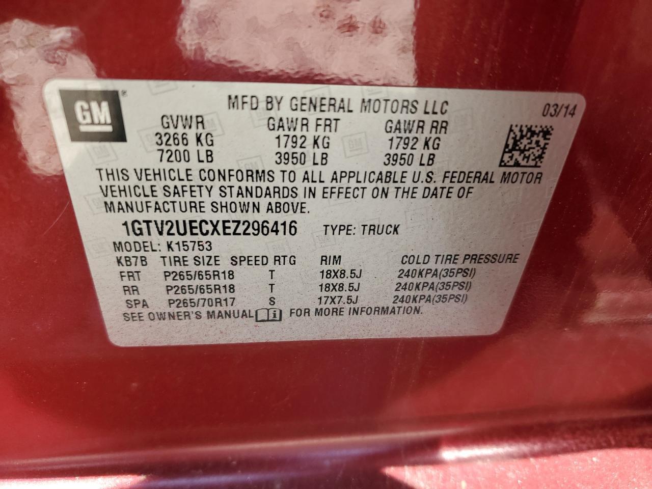 2014 GMC Sierra