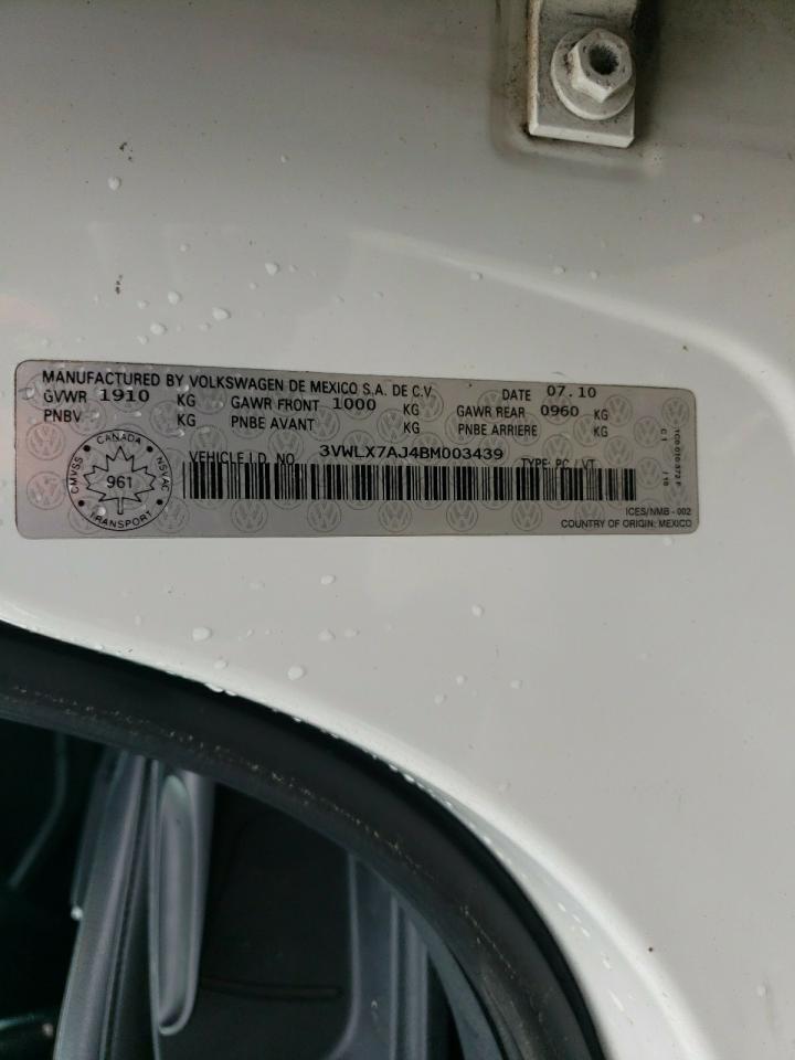 2011 VOLKSWAGEN JETTA