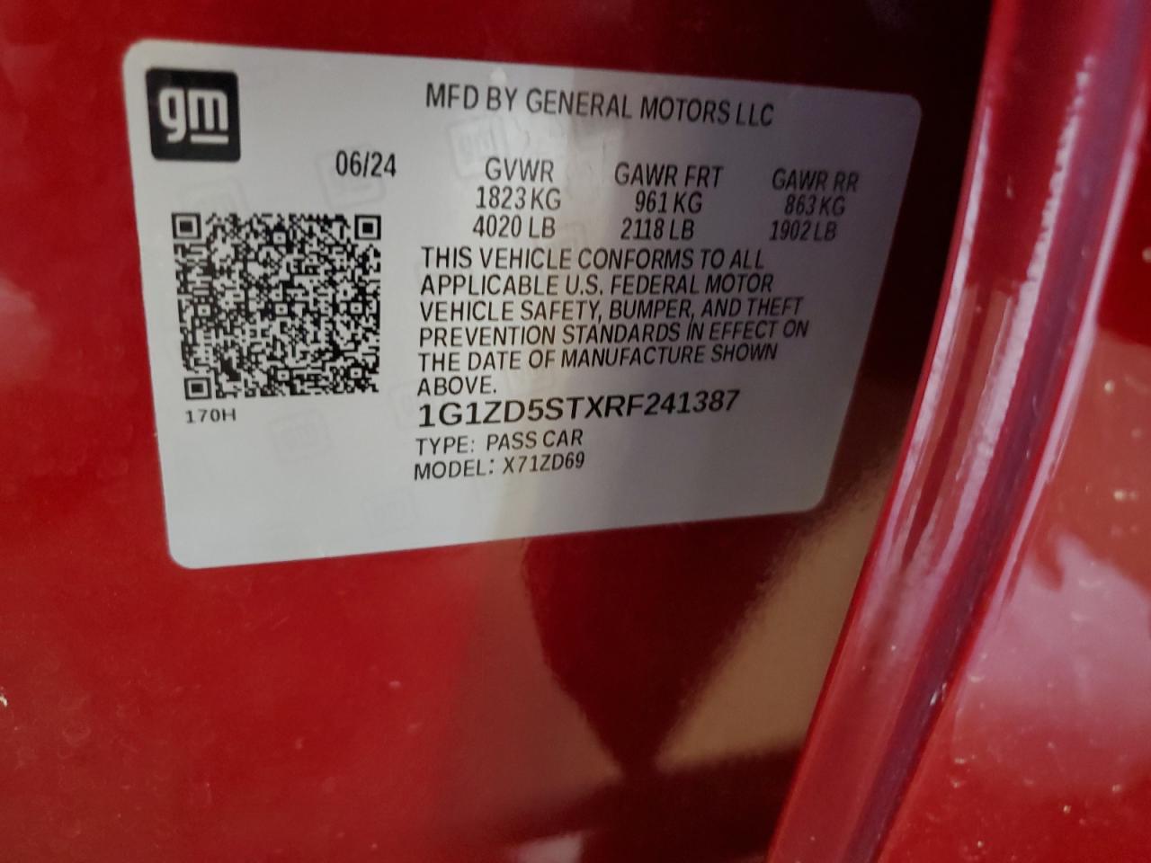 2024 CHEVROLET MALIBU
