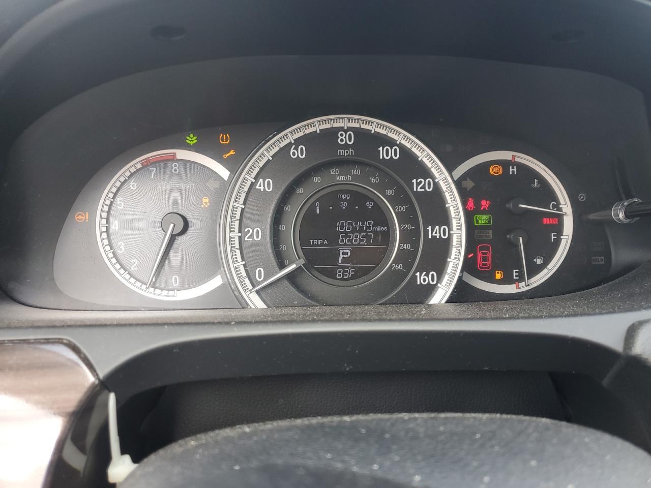 2016 HONDA ACCORD