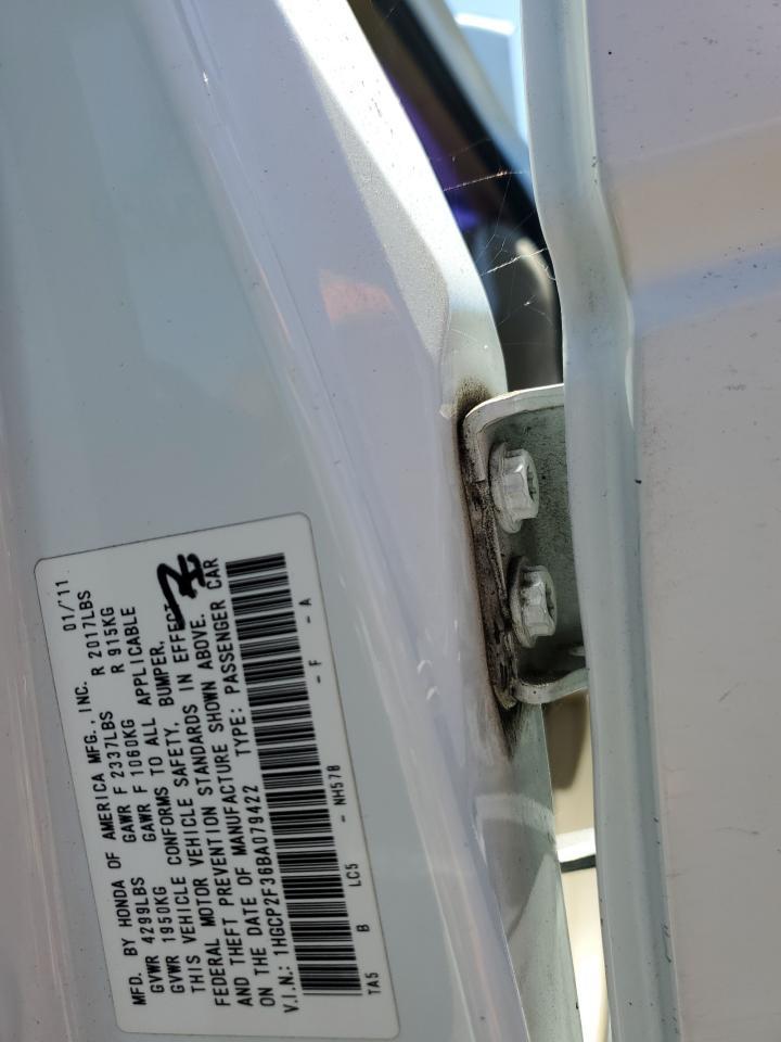 2011 HONDA ACCORD