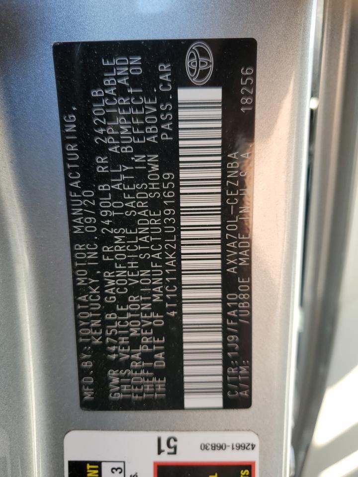 2020 TOYOTA CAMRY