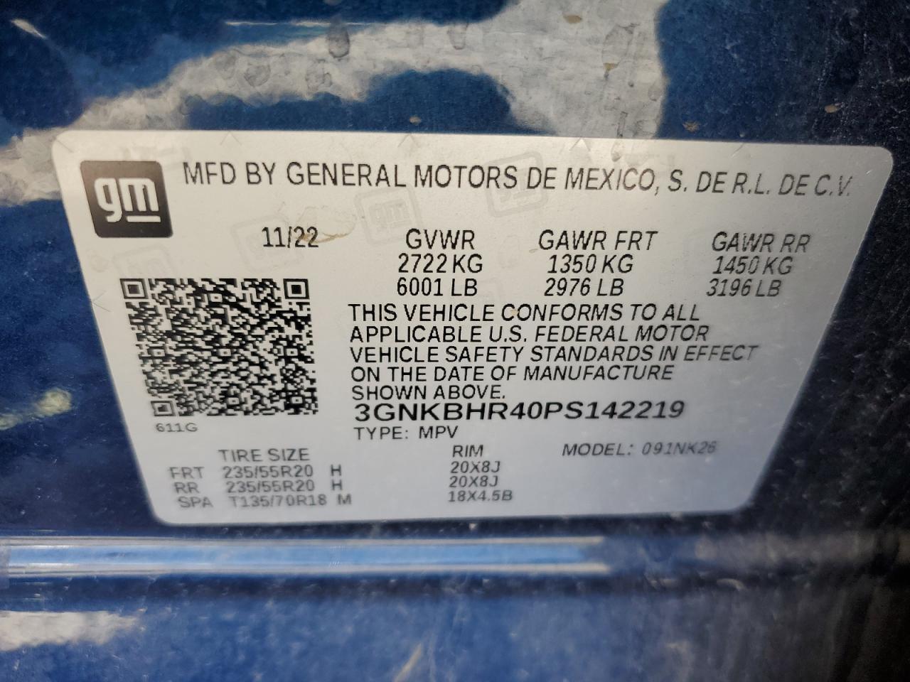2023 CHEVROLET BLAZER