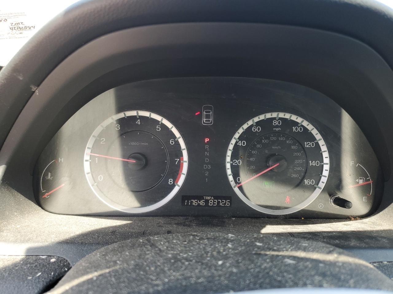 2012 HONDA ACCORD