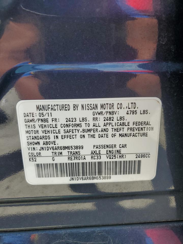2011 INFINITI G25