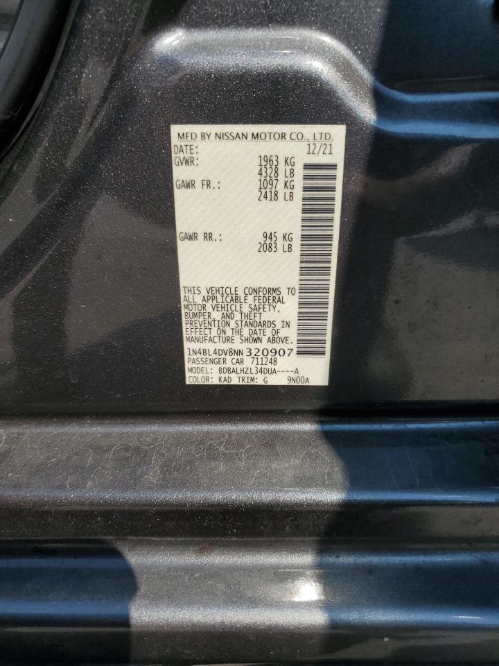 2022 NISSAN ALTIMA