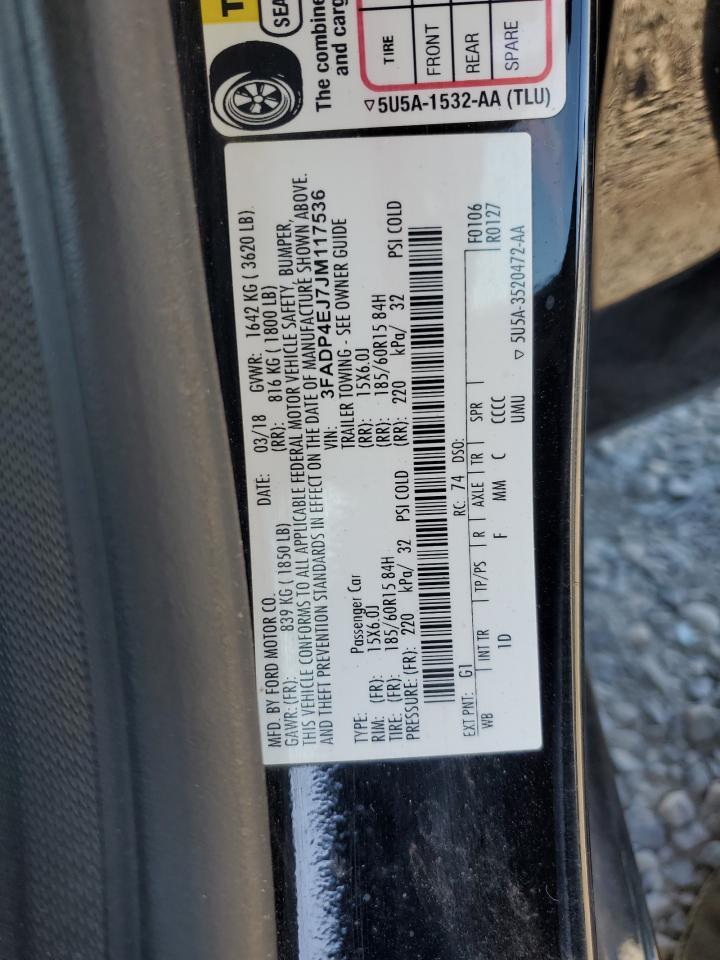 2018 FORD Fiesta