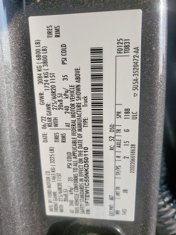 2022 FORD F-150