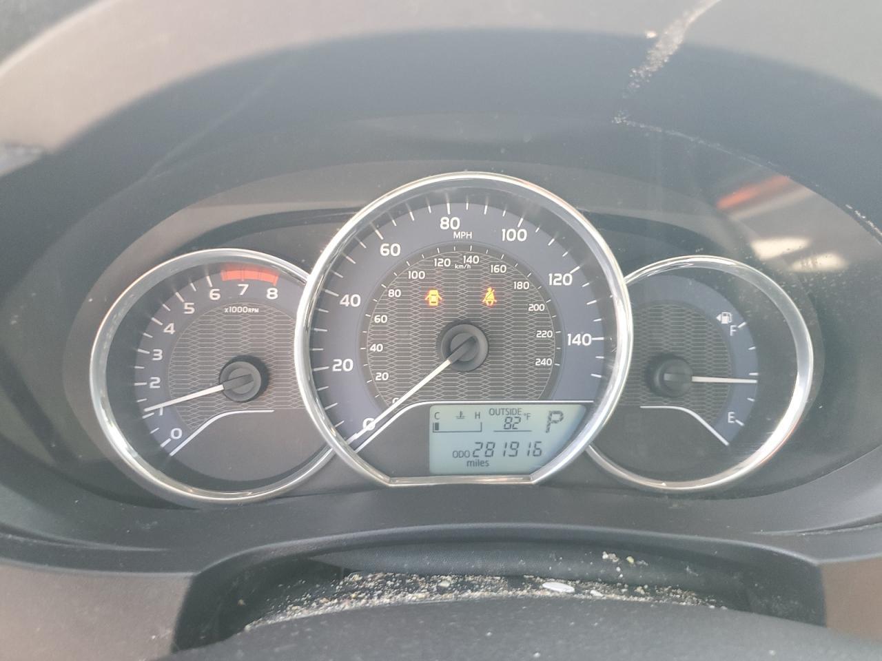 2016 TOYOTA COROLLA