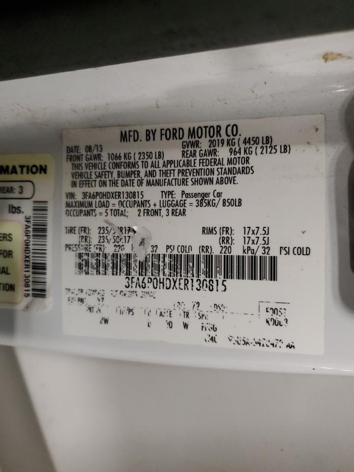 2014 FORD FUSION