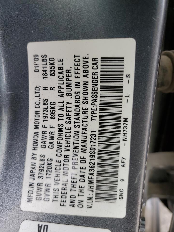 2009 HONDA CIVIC