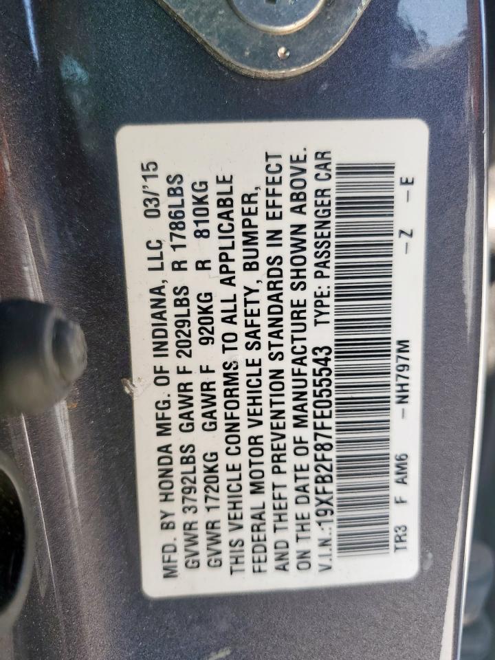 2015 HONDA CIVIC