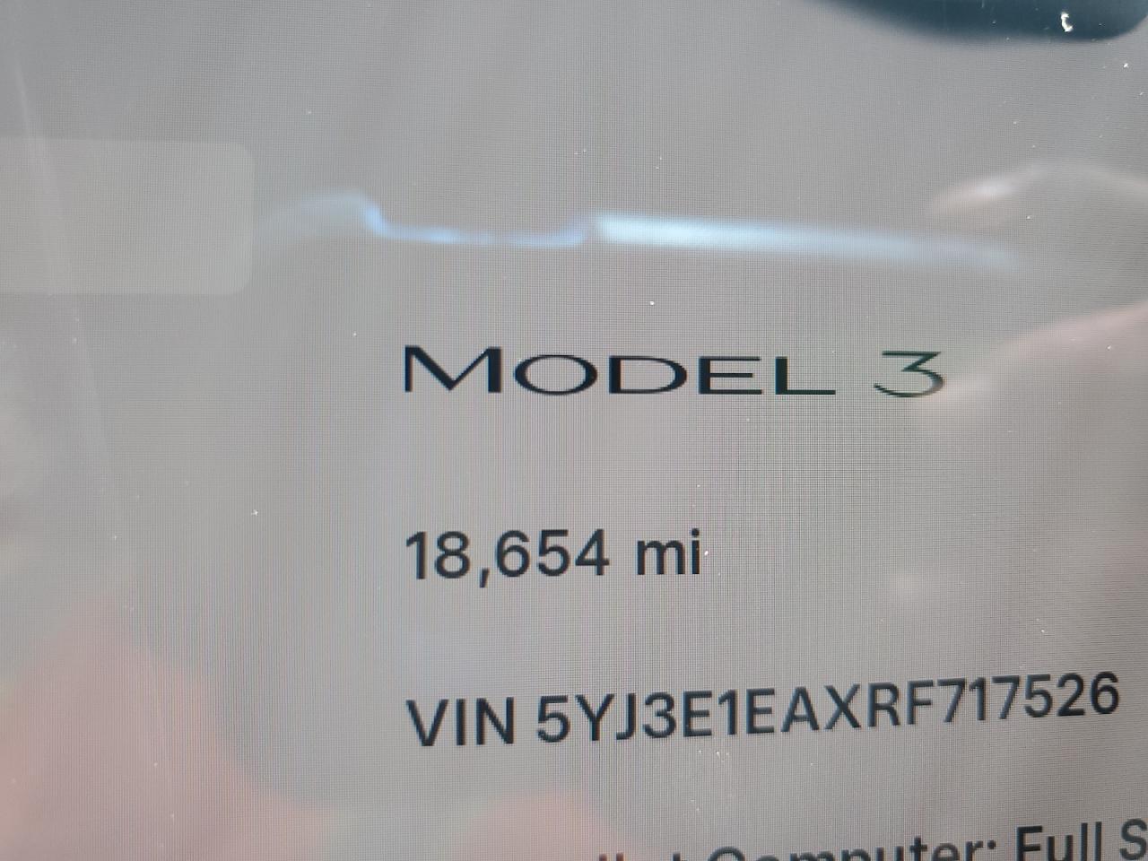 2024 TESLA MODEL 3