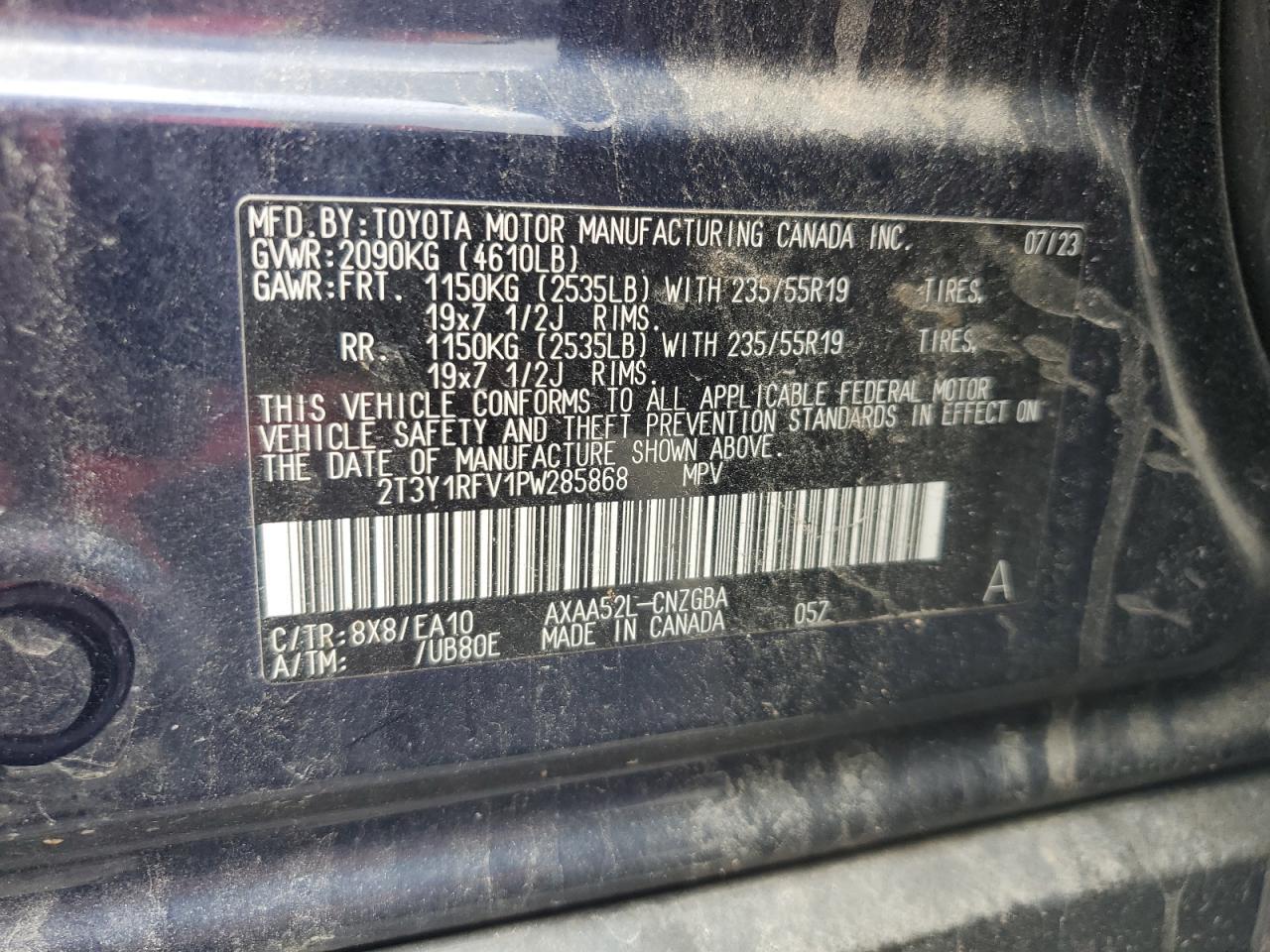 2023 TOYOTA RAV4