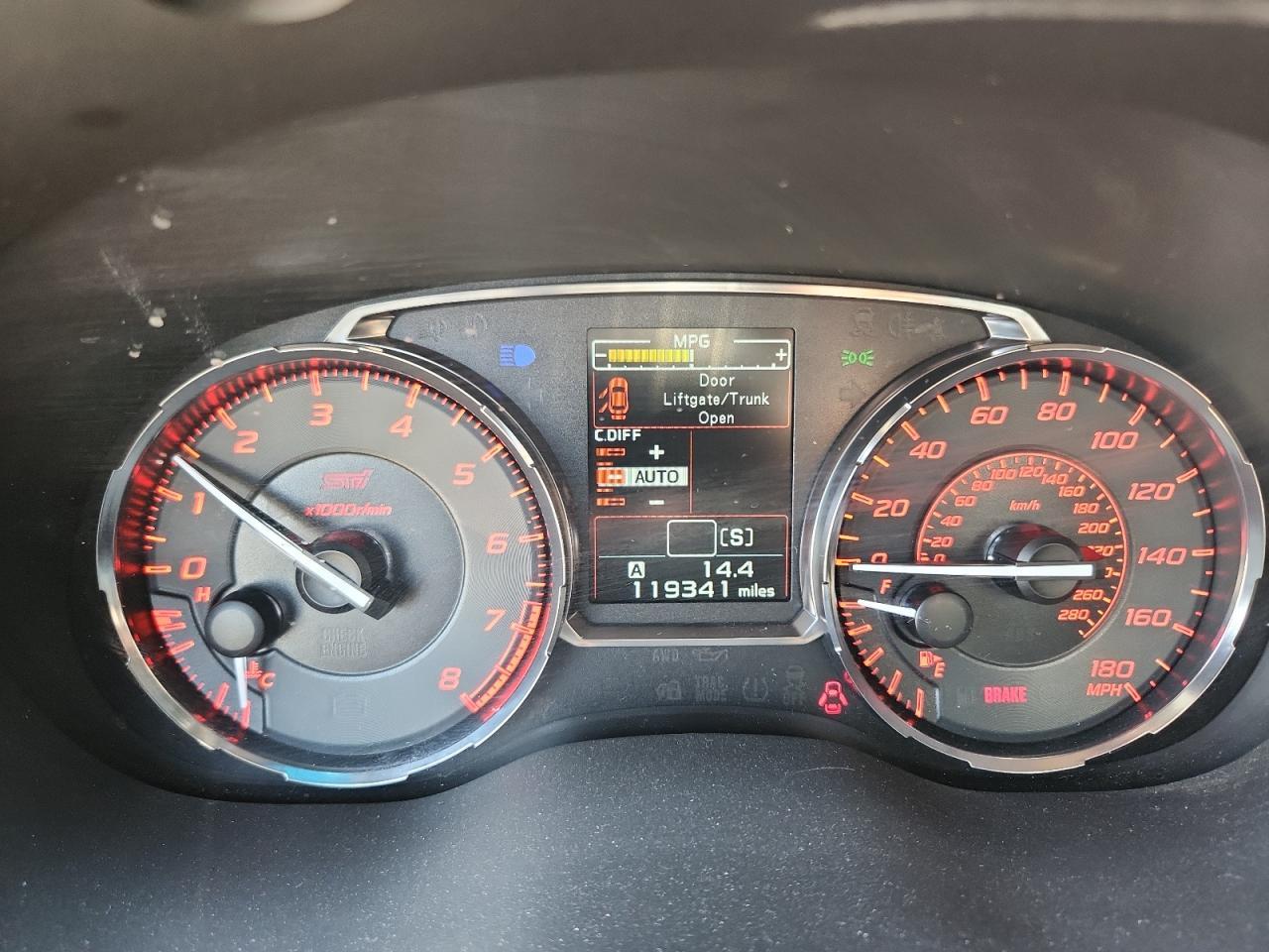 2015 SUBARU WRX
