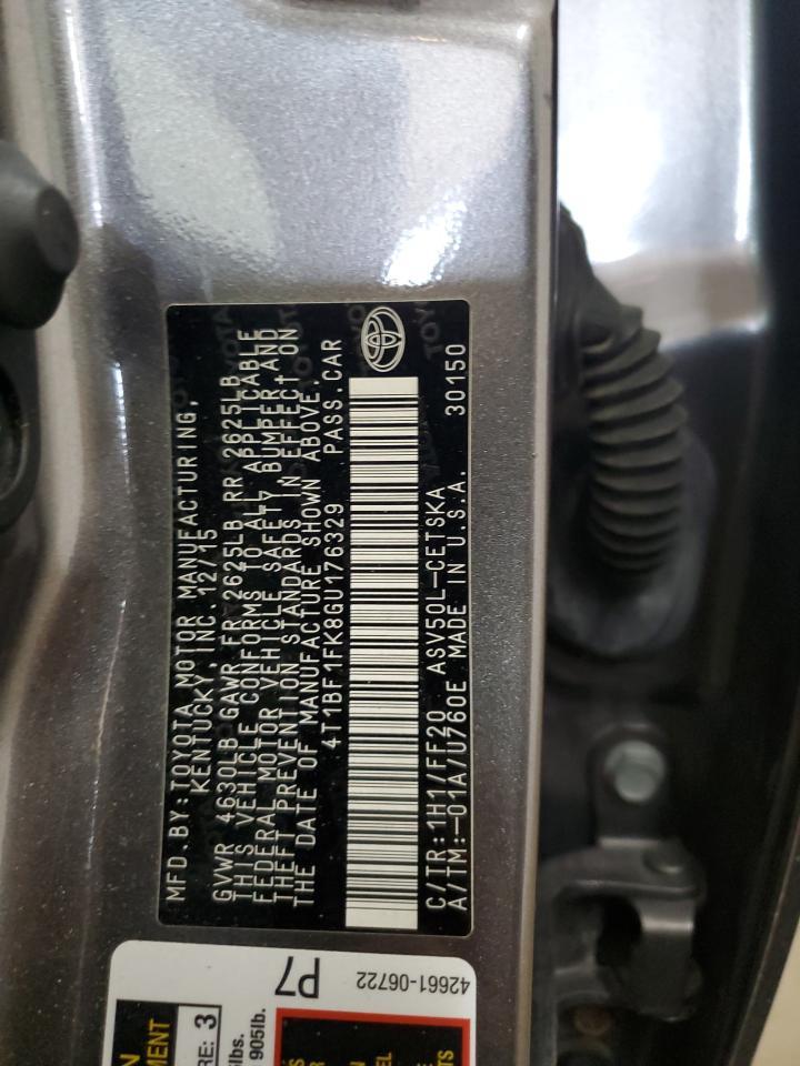 2016 TOYOTA CAMRY